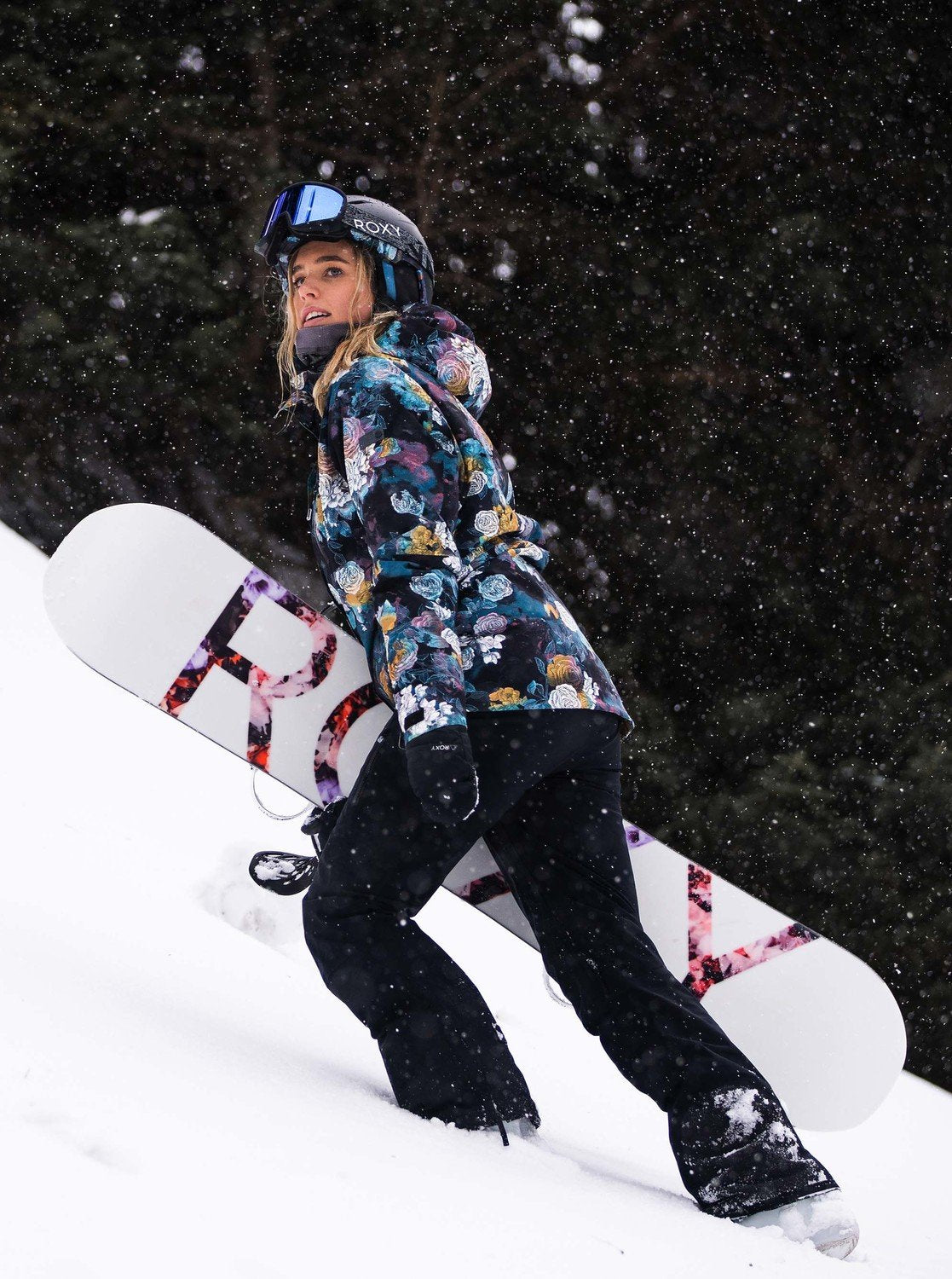Roxy Rising High Womens Snow Pants Prune 2022  Snow Pants Womens  Trojan  Wake Ski Snow