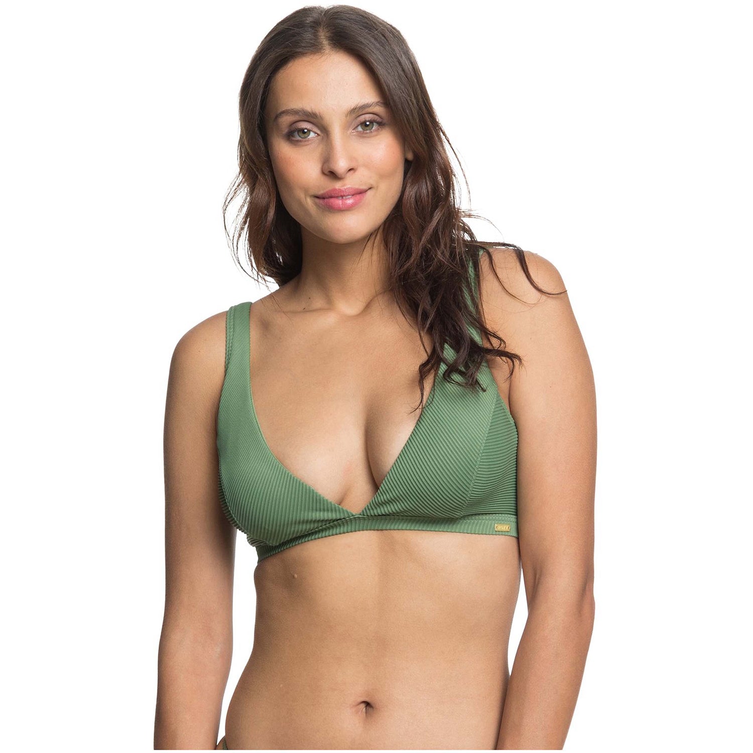 Roxy Mind Of Freedom Underwired Bikini Top Vineyard Green