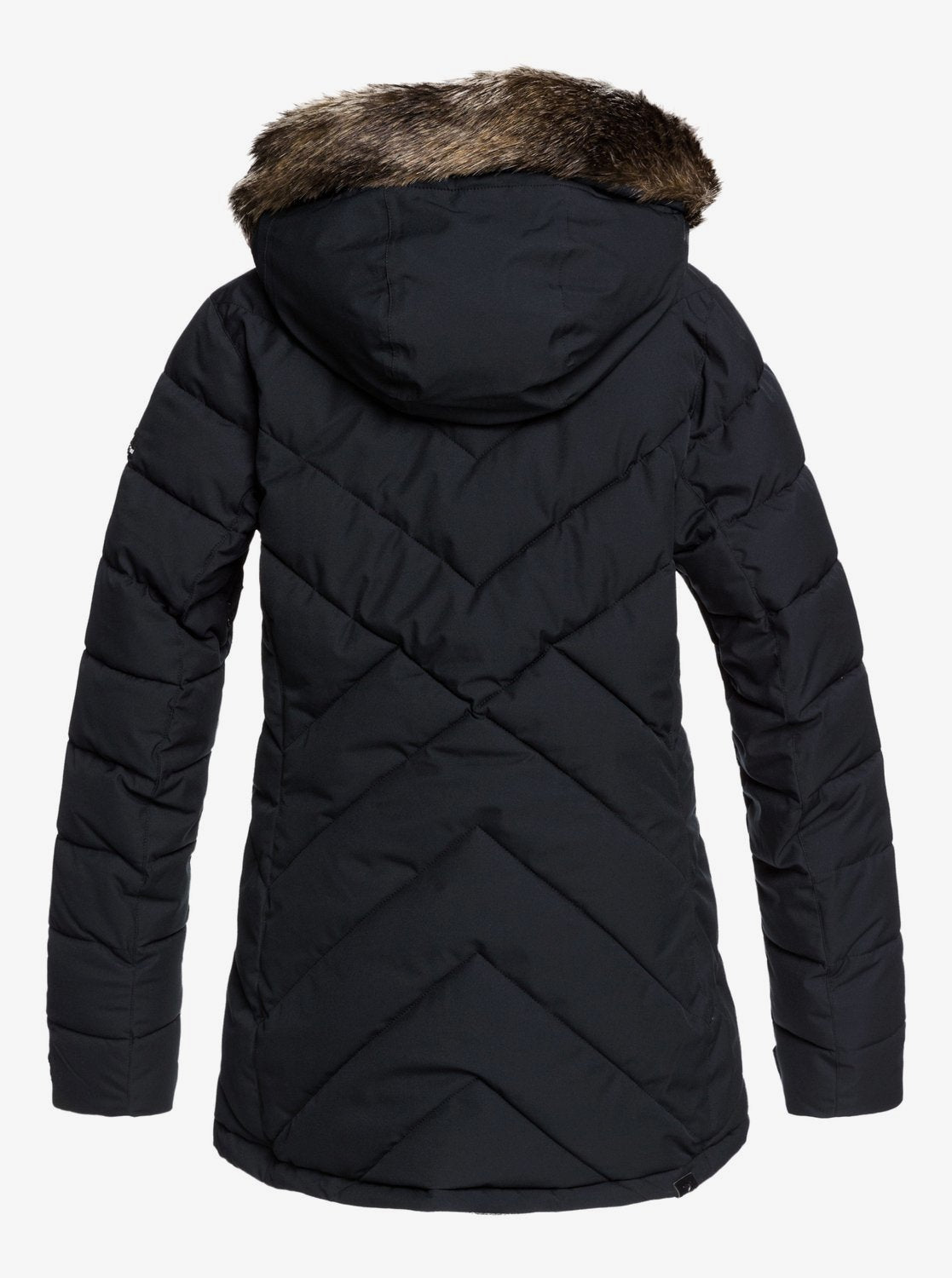 Roxy Womens Quinn Snow Jacket True black