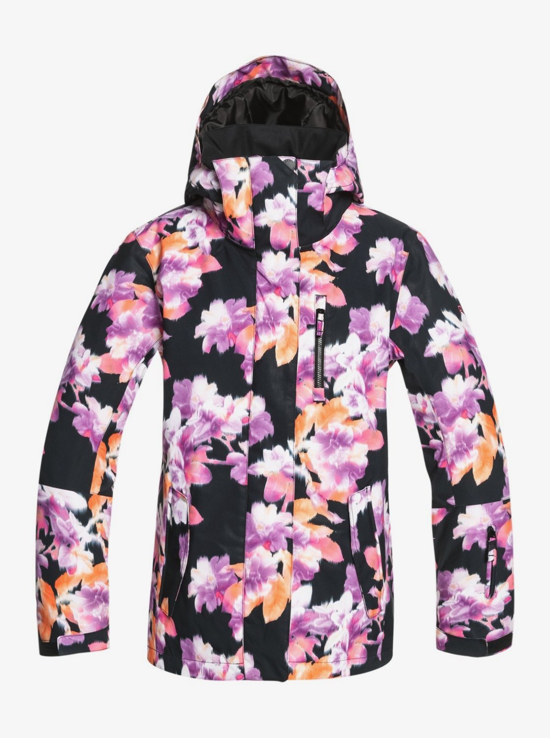 Roxy Womens Roxy Jetty Snow Jacket True black jorja