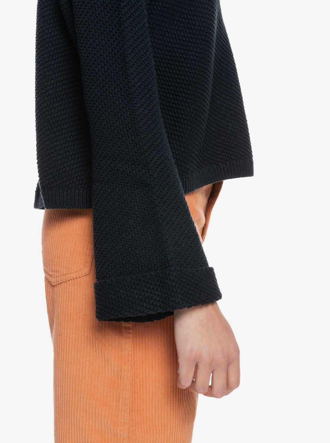 Roxy Womens Sorrento Shades Knit Sweater Anthracite