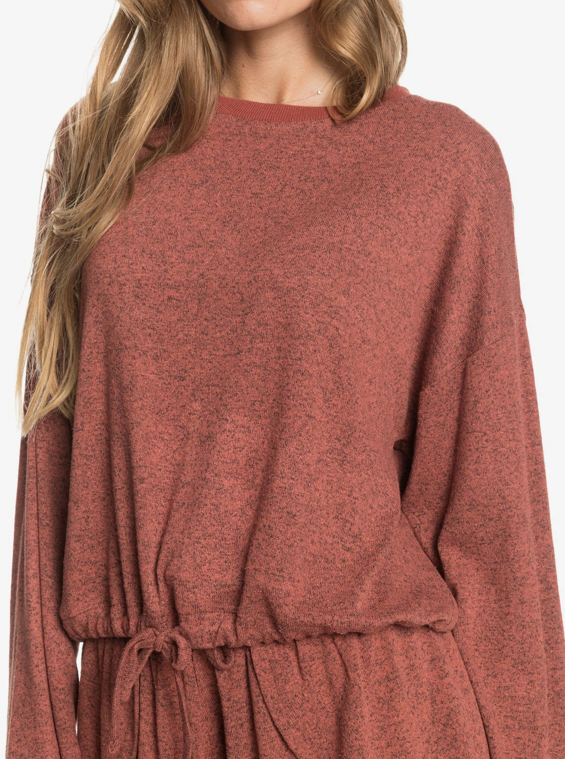 Roxy Womens Super Chill Cosy Long Sleeve Top Marsala