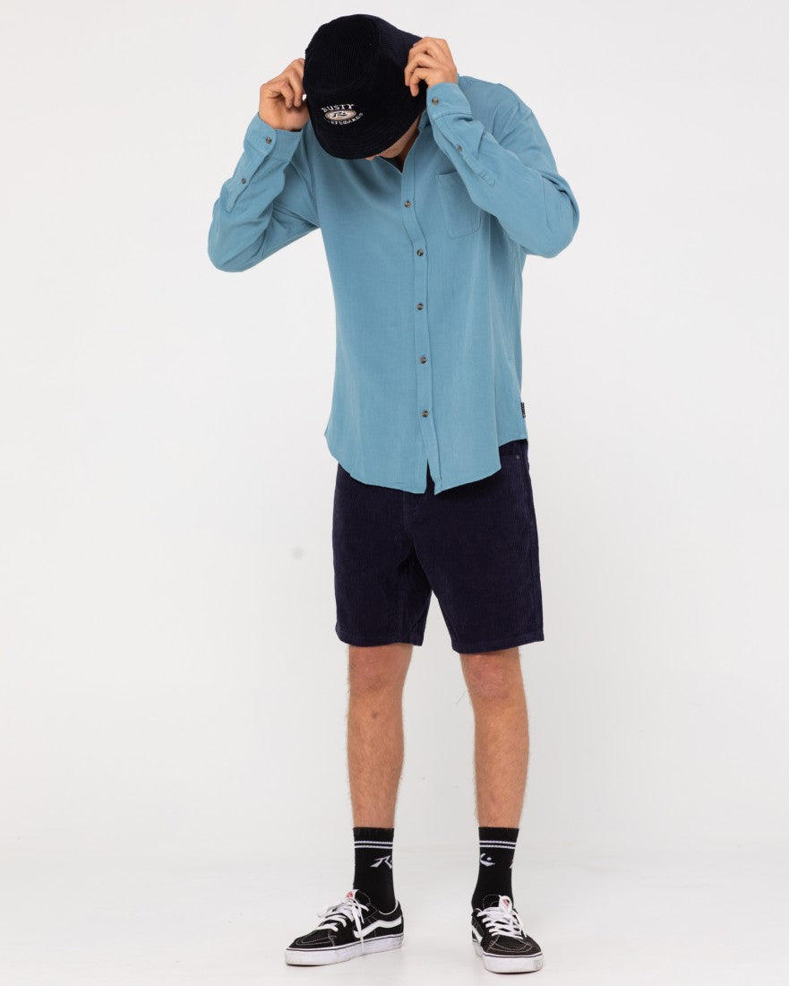 Rusty Backtrack Bucket Hat NAVY BLUE
