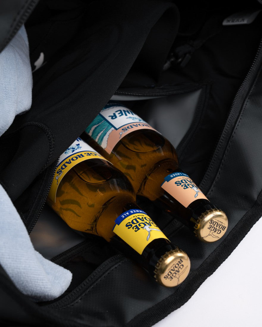 Rusty Boodj Technical Surf Tote Bag BLACK