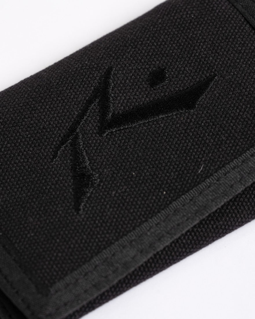 Rusty Comp Wash Tri-fold Wallet BLACK