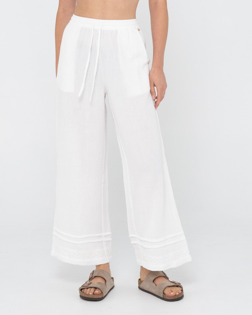 Rusty Esperance Beach Pant WHITE