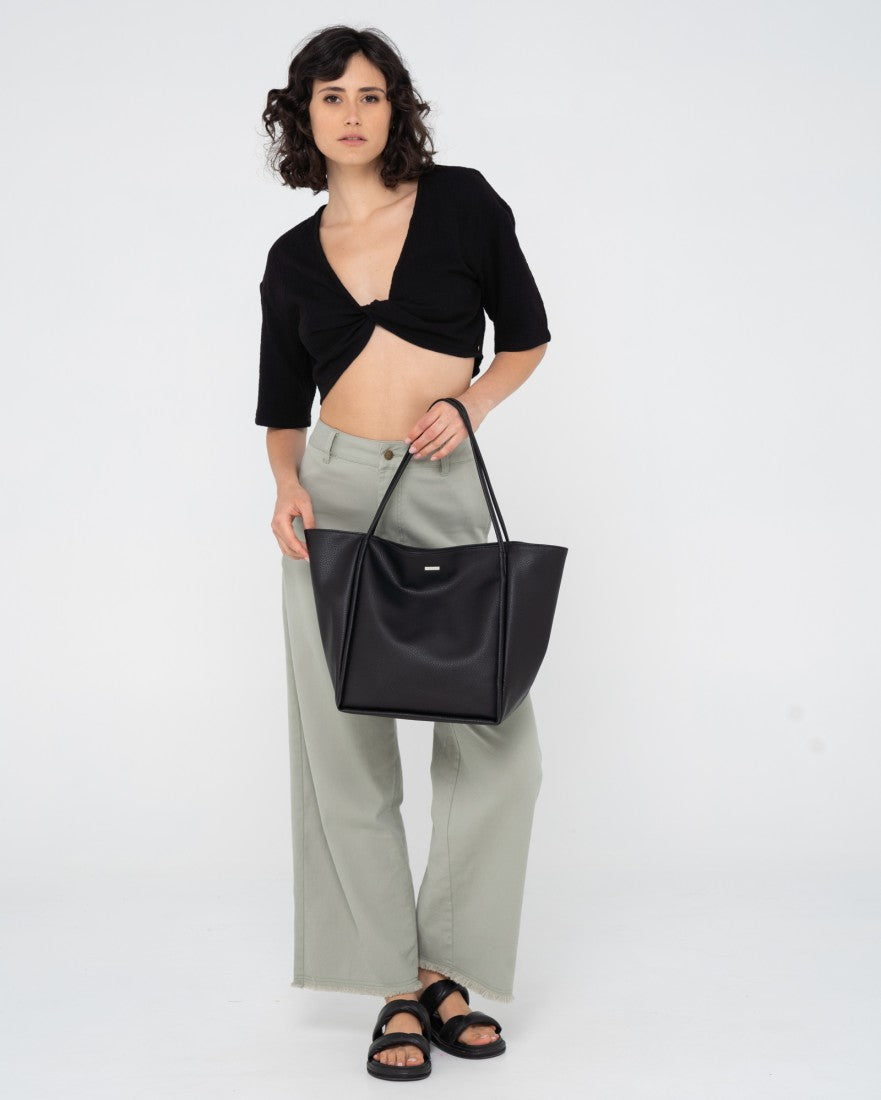 Rusty Essence Tote Bag BLACK
