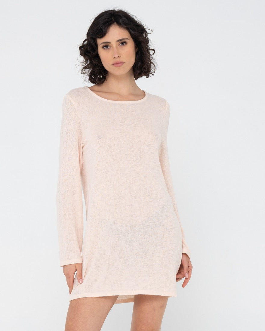 Rusty Getaway Long Sleeve Dress SHORTBREAD