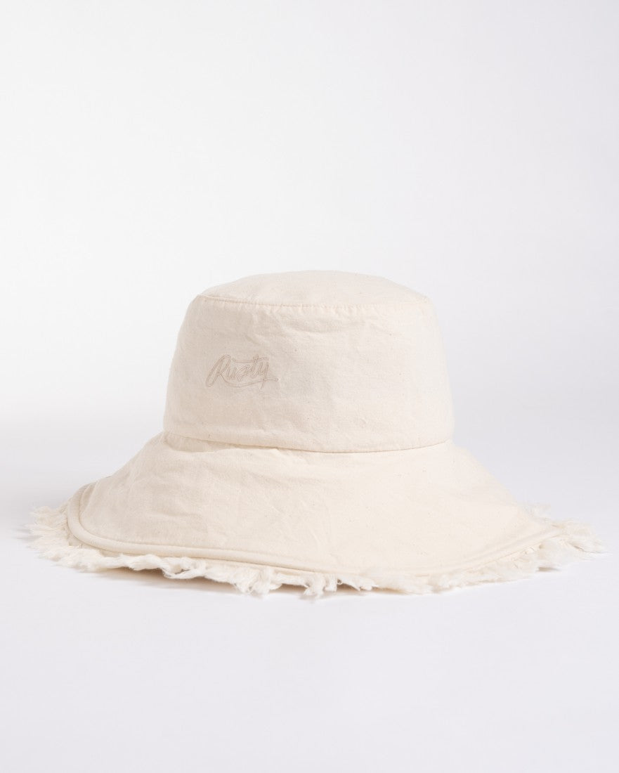 Rusty Gleam Organic Bucket Hat NATURAL