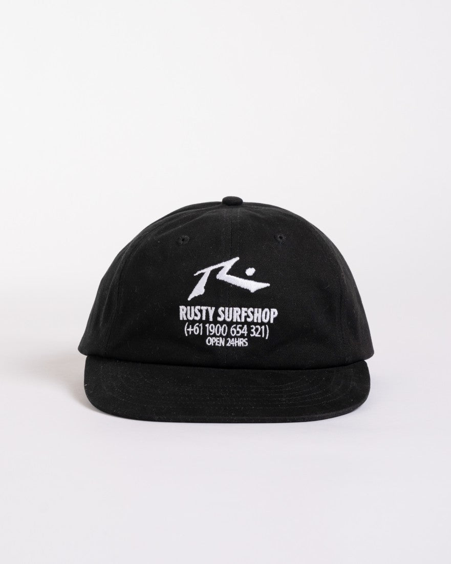 Rusty Prank Adjustable Cap BLACK