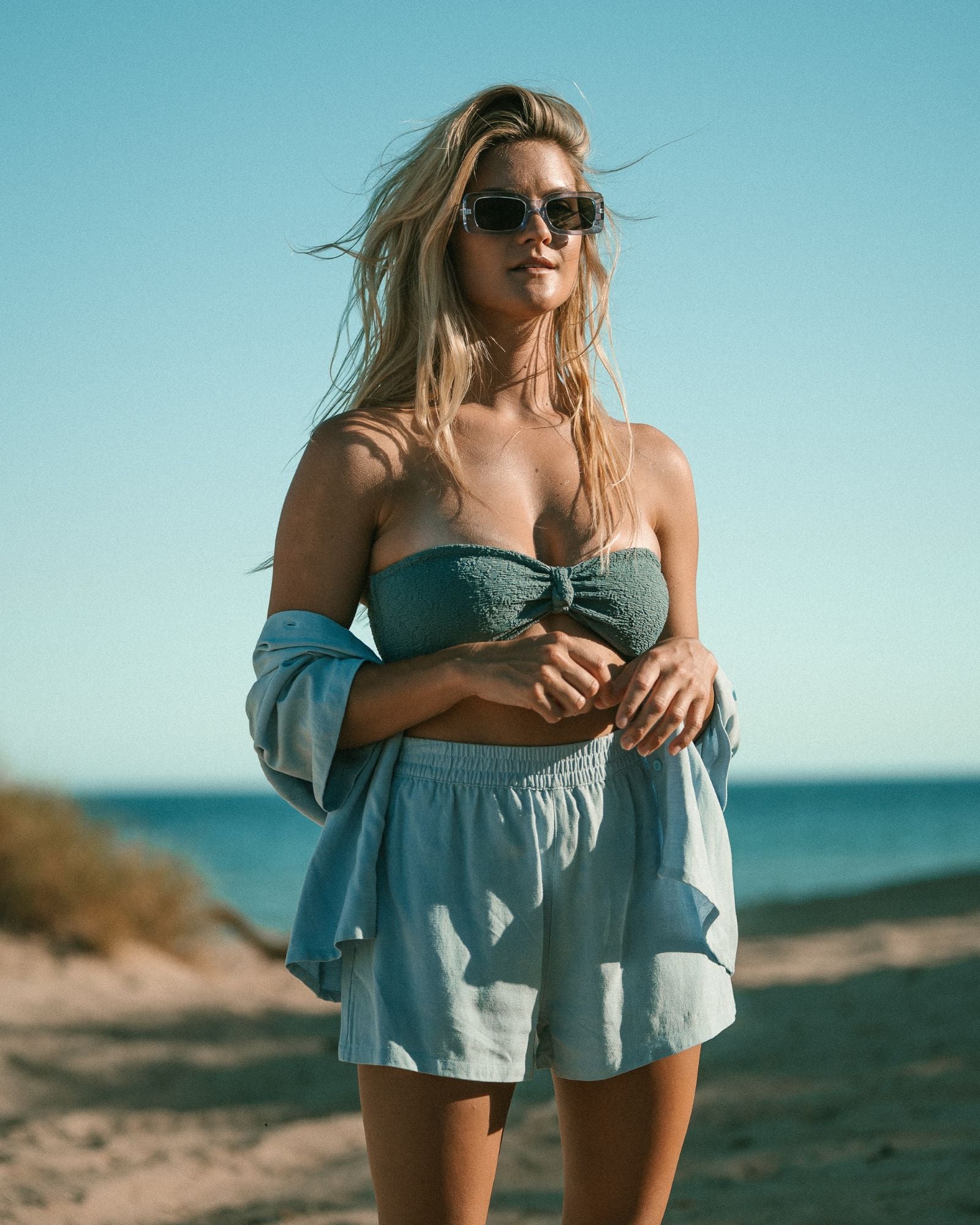 Rusty Saltwater Short DUSTY BLUE