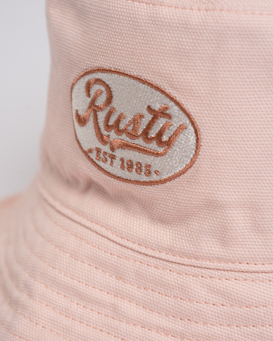 Rusty Vacay Time Reversible Bucket Hat VINTAGE PINK