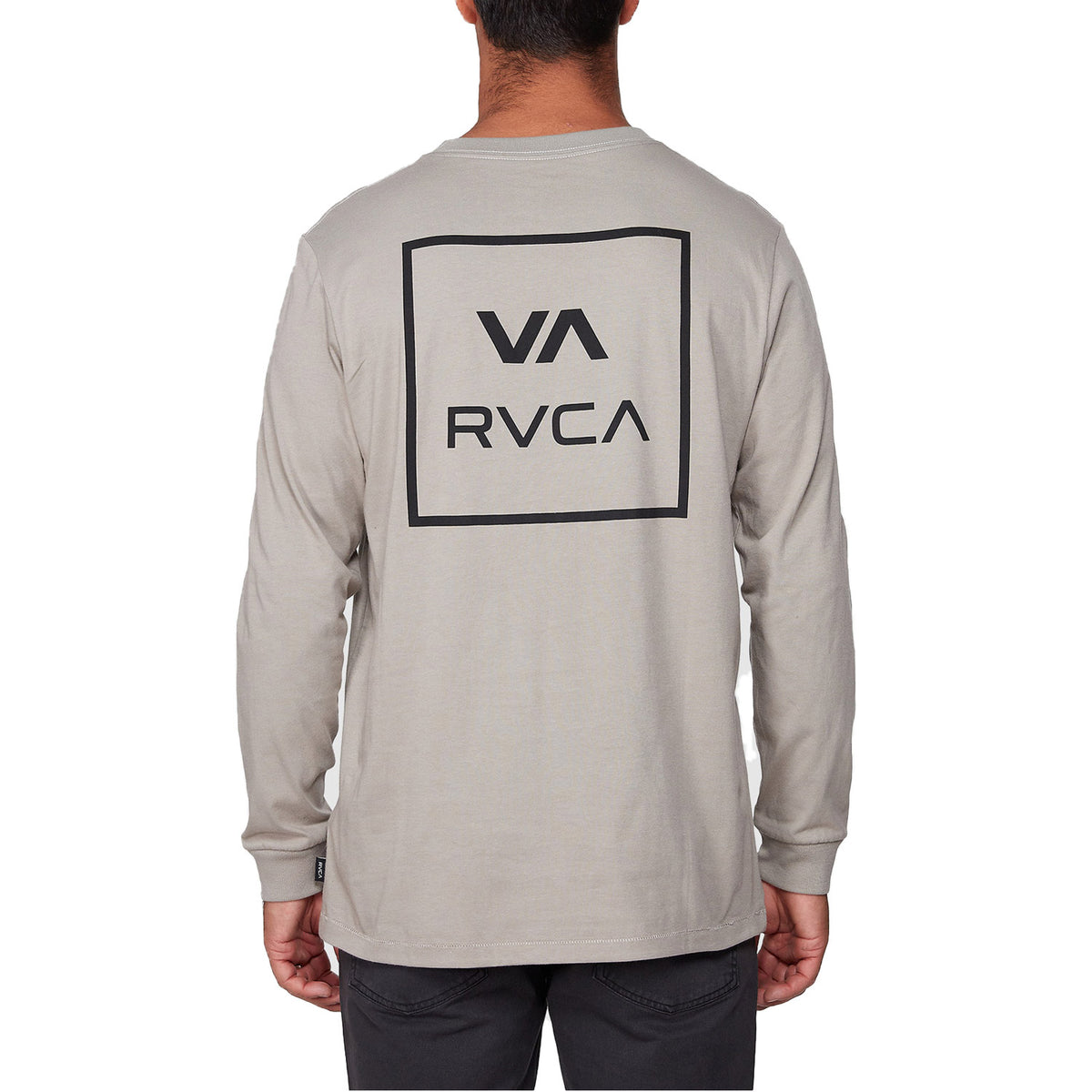 Rvca Va All The Ways Long Sleeve Tee Overcast