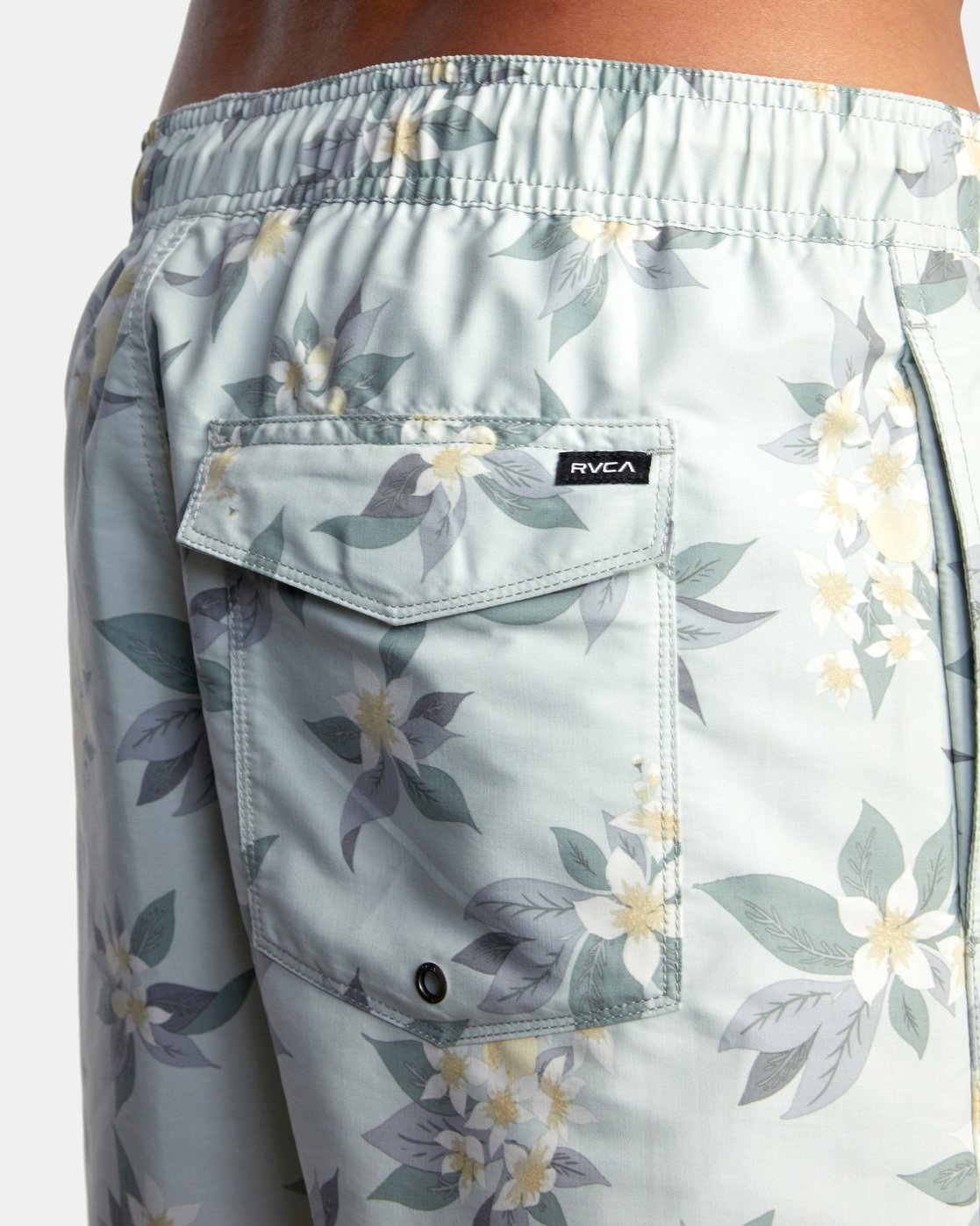 RVCA ANAHEIM ELASTIC SHORT ICE GREEN