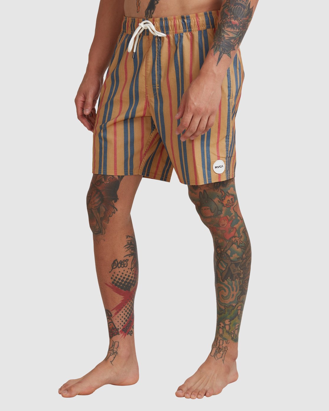 RVCA BARNES ELASTIC BOARDSHORT Goldenrod