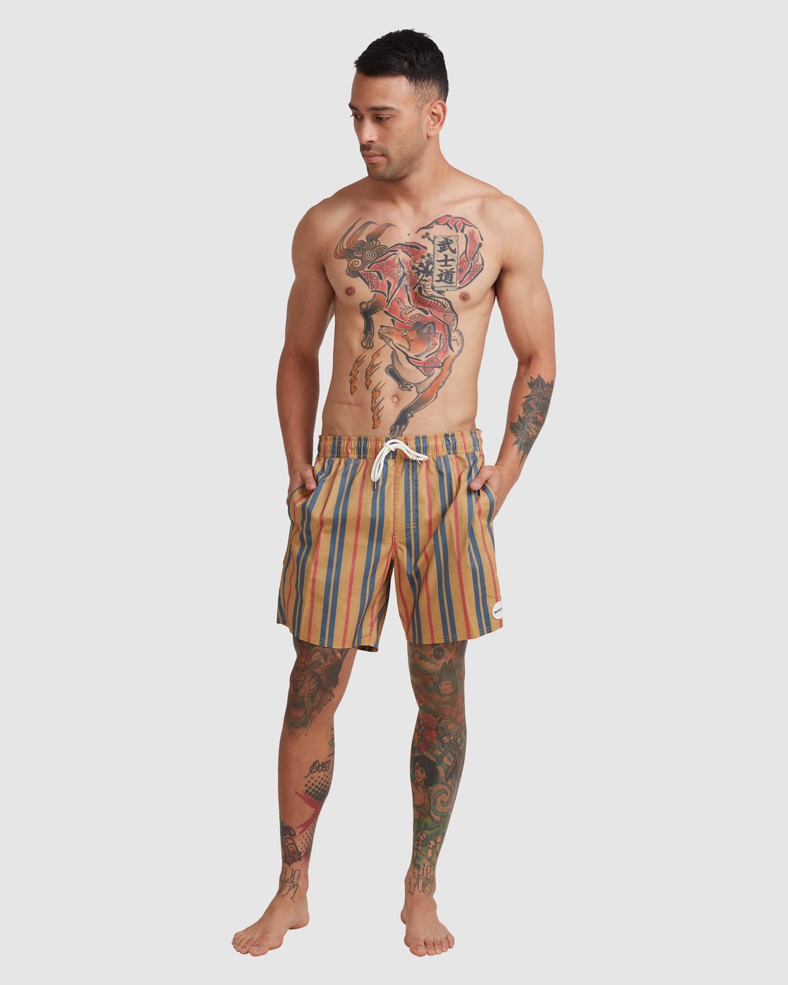 RVCA BARNES ELASTIC BOARDSHORT Goldenrod