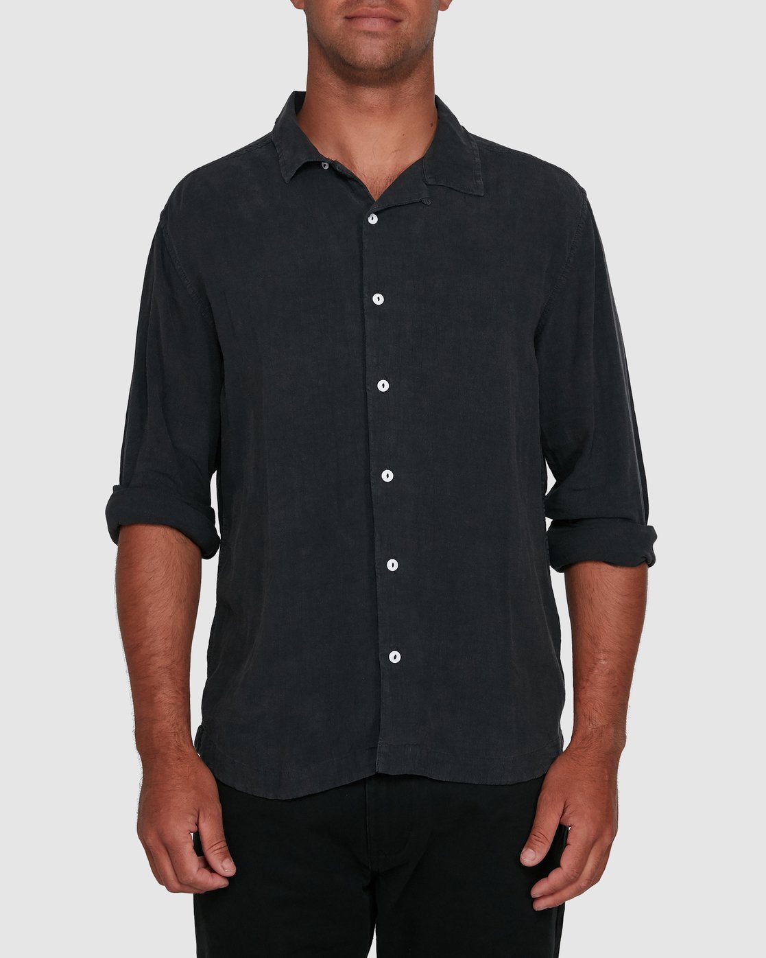 RVCA BEAT LONG SLEEVE TOP Black