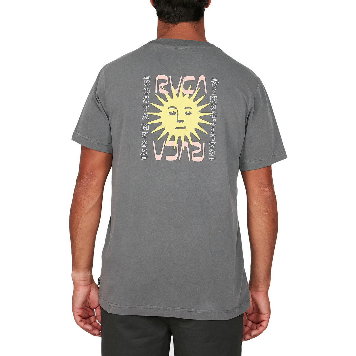 RVCA Cantina Short Sleeve Tee Smoke