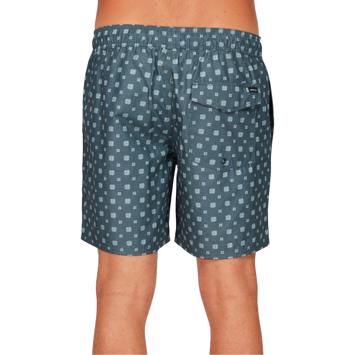 RVCA Cedar Elastic Board Short Pirate Black