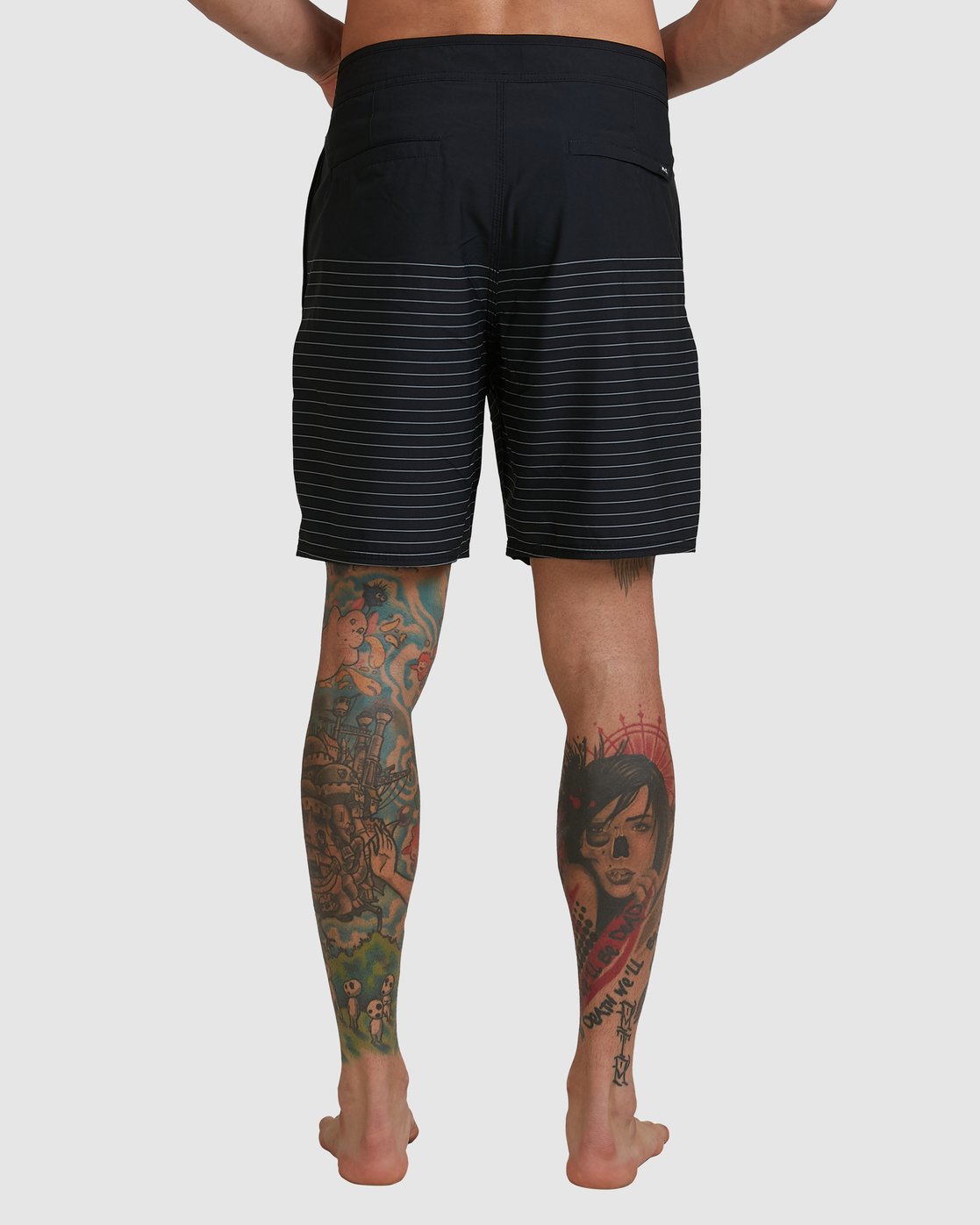 Rvca Curren Boardshorts 18&rdquo; Black