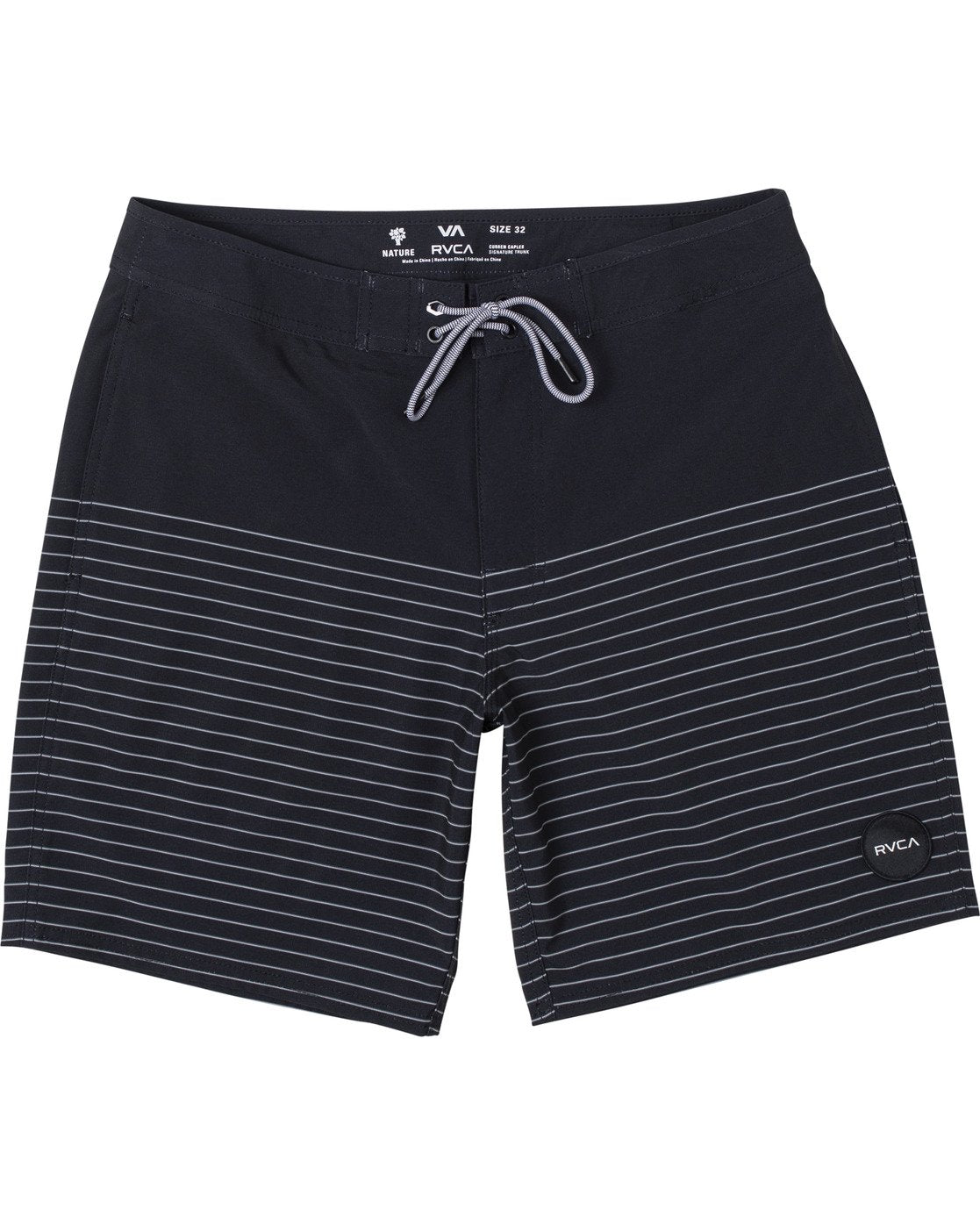 Rvca Curren Boardshorts 18&rdquo; Black
