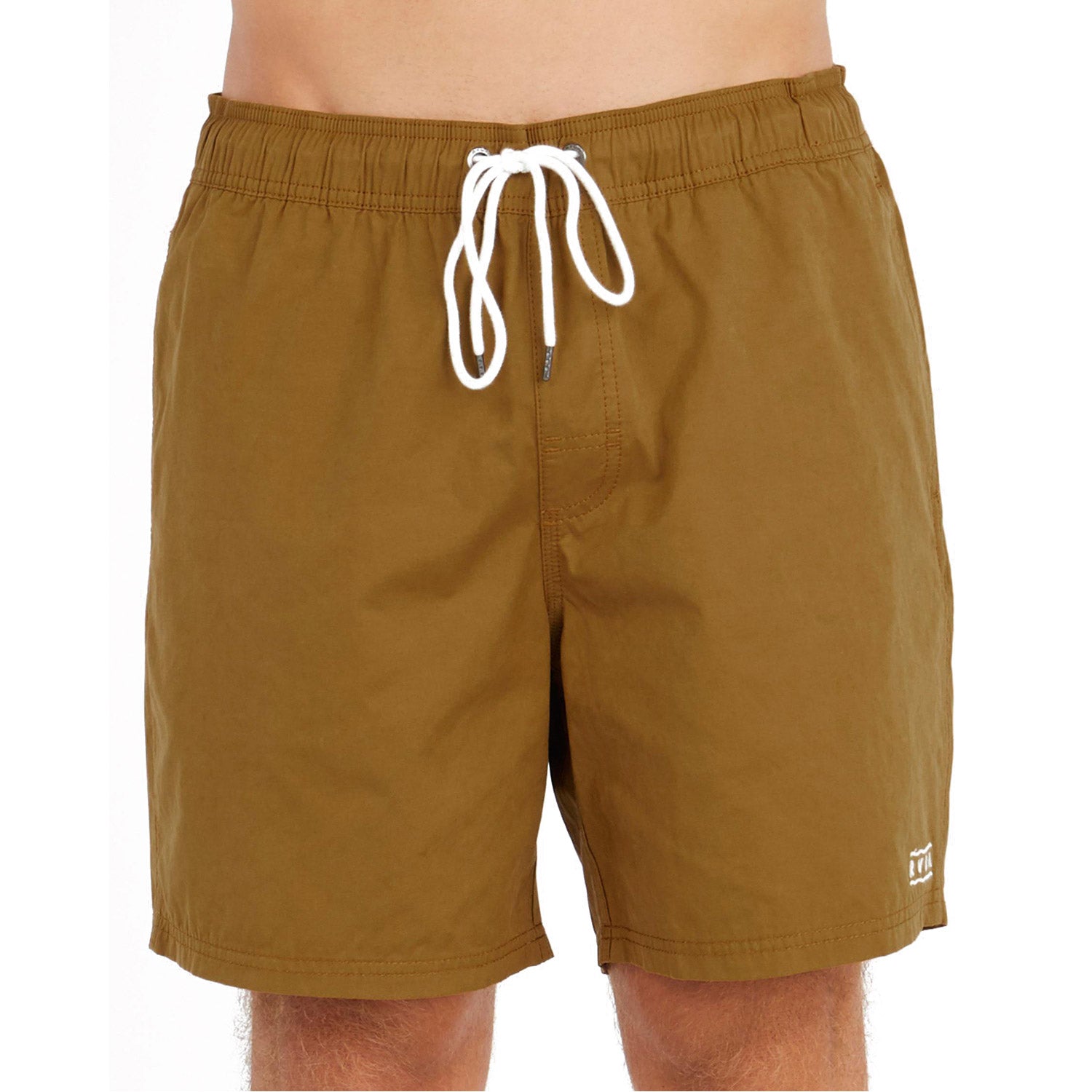 RVCA Gerrard Elastic Board Short Gold Rush