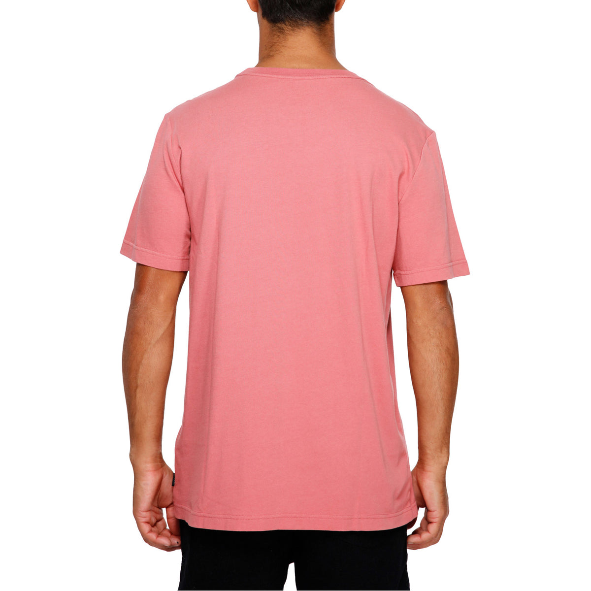 RVCA Keyliner Pocket Short Sleeve Tee Dusty Rose