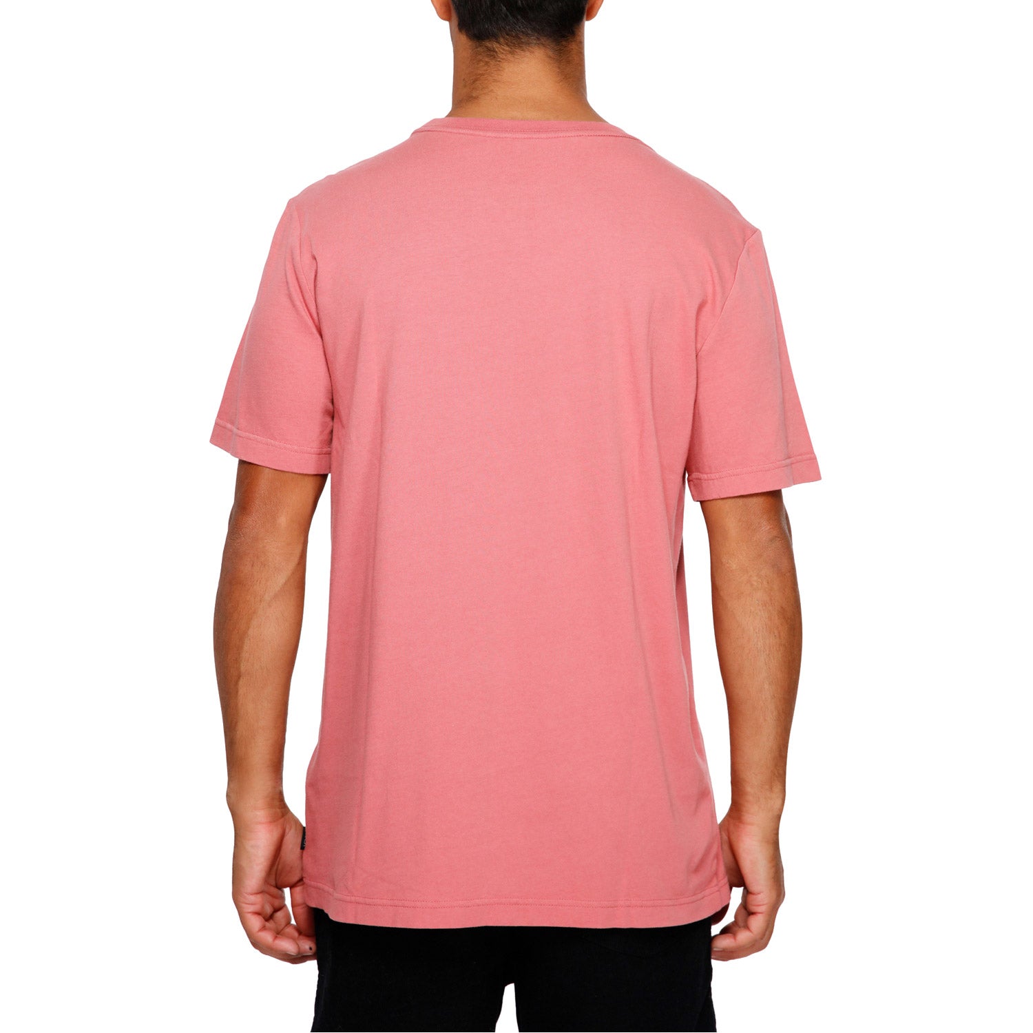 RVCA Keyliner Pocket Short Sleeve Tee Dusty Rose