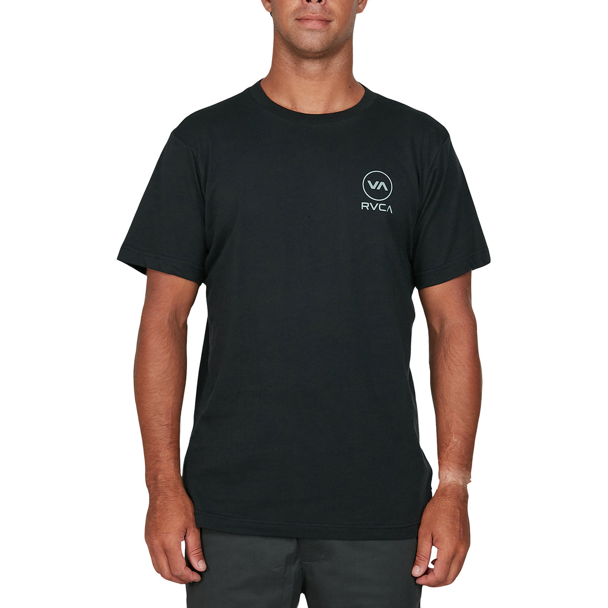 RVCA Longitude Short Sleeve Tee Black