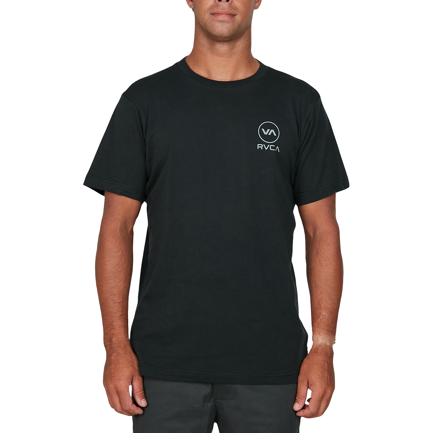 RVCA Longitude Short Sleeve Tee Black