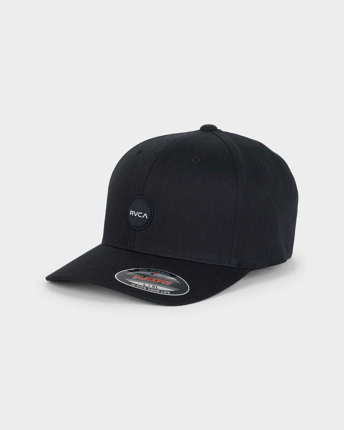 RVCA Mini Motors Flex Fit Cap Black