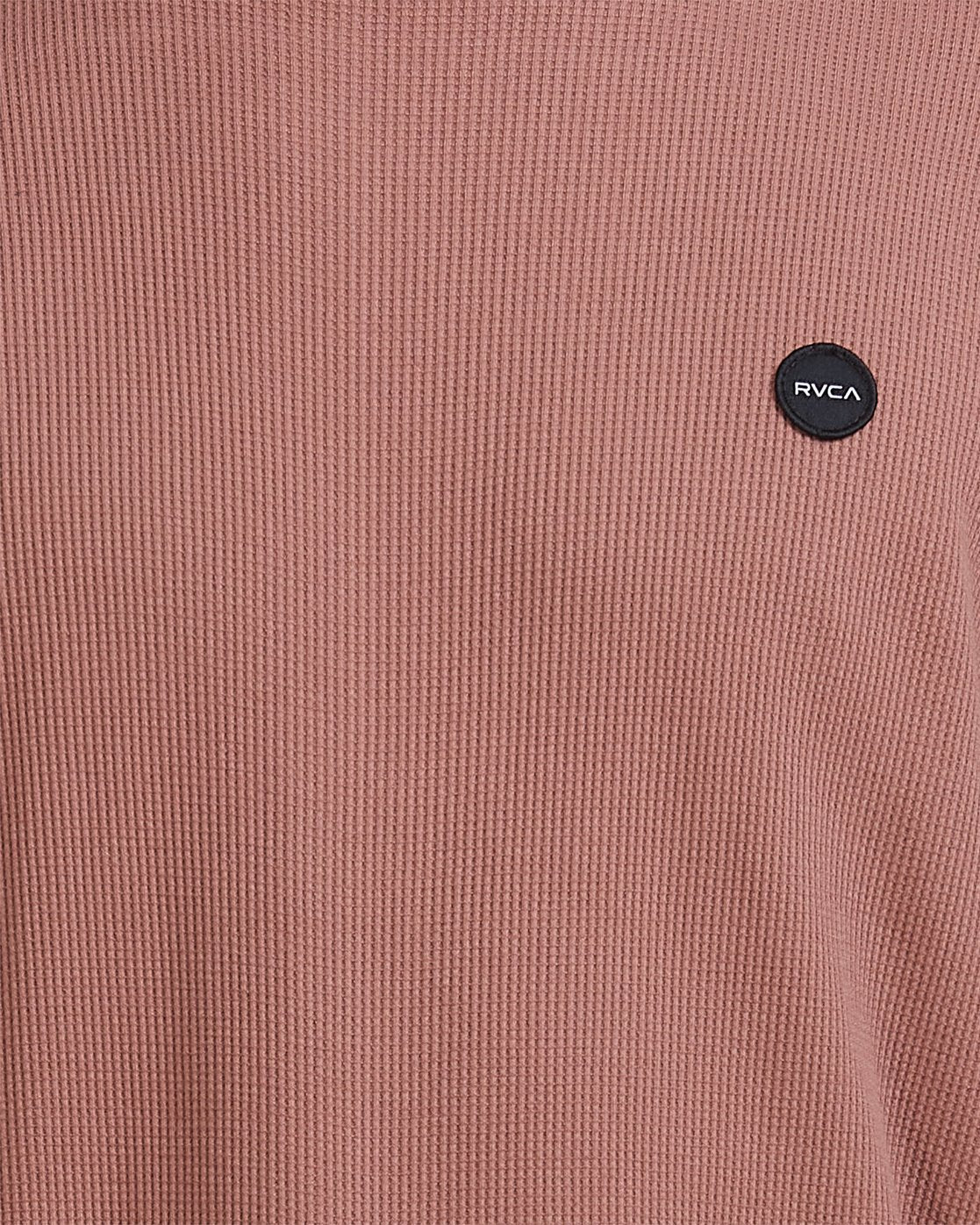 RVCA Motors Waffle Long Sleeve Tee Rustic
