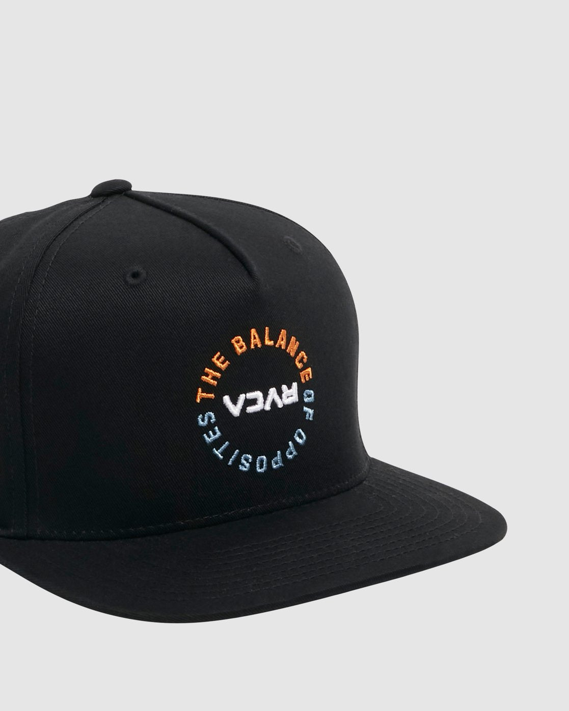 RVCA Rvca Rings Snapback BLACK