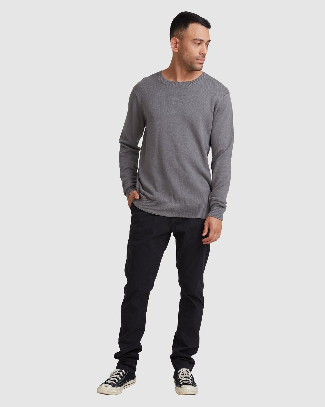 RVCA RVCA SHADOW KNIT Smoke