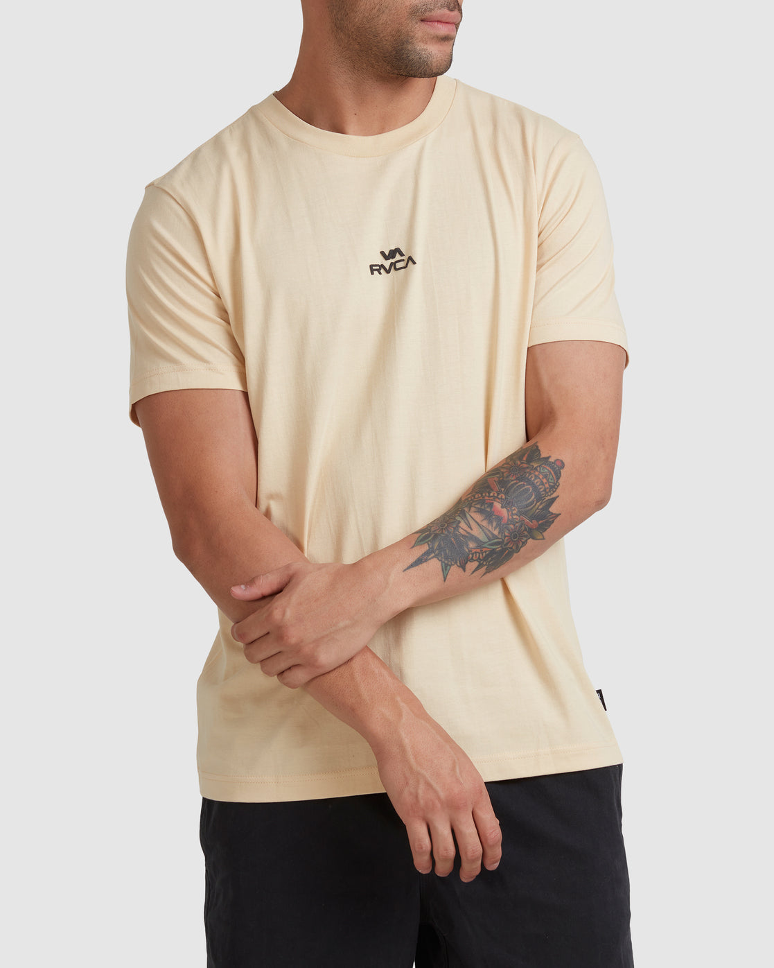 RVCA RVCA Slice Organic Short Sleeve Tee CLAY