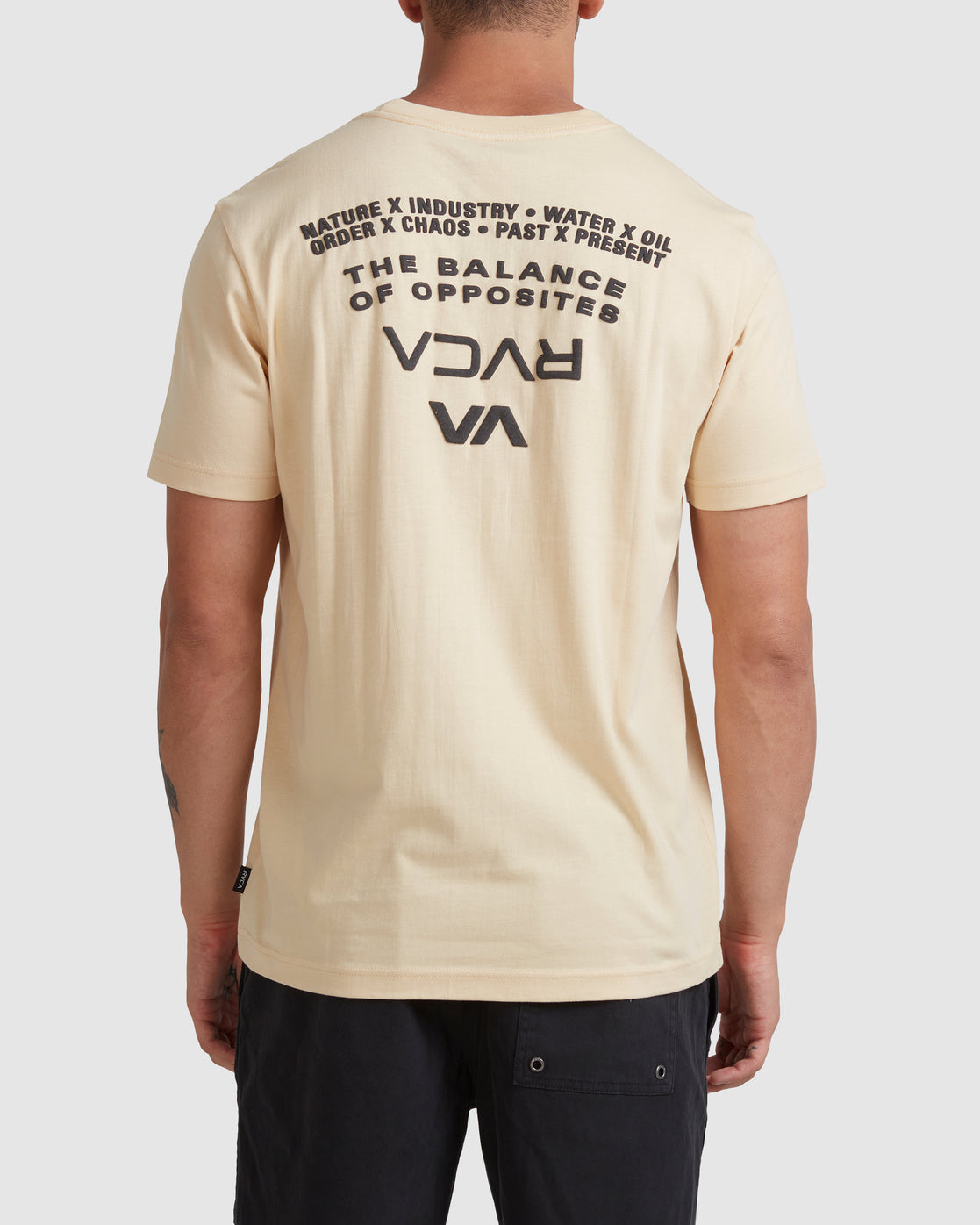 RVCA RVCA Slice Organic Short Sleeve Tee CLAY