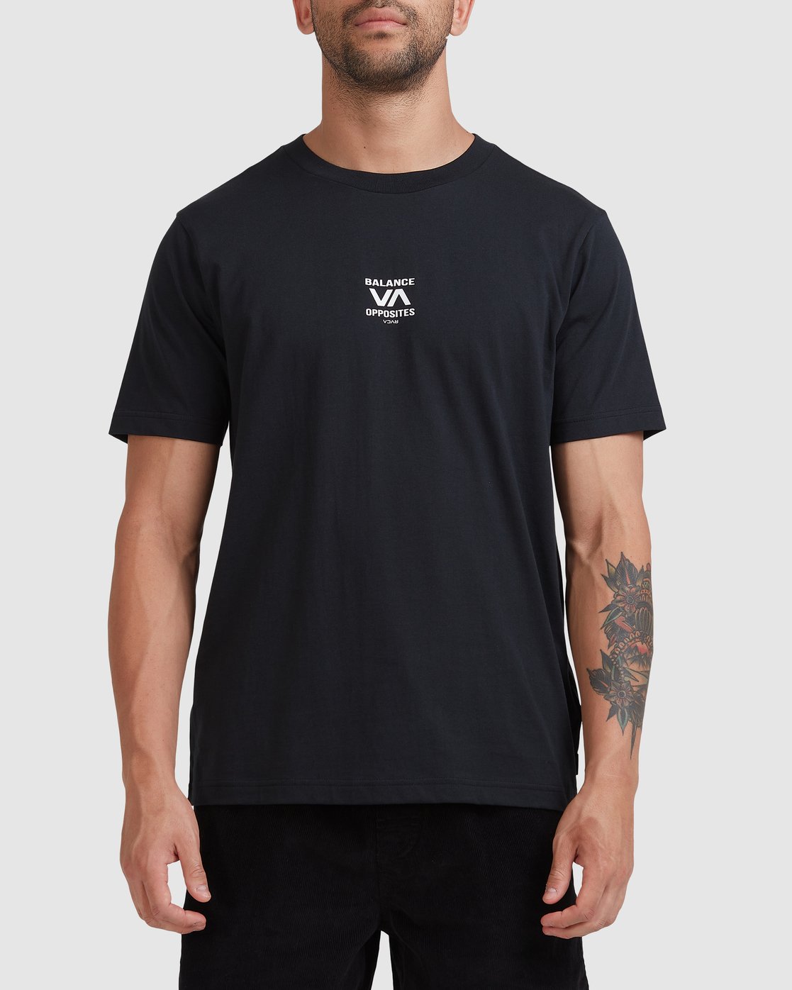 RVCA Rvca Trainer Short Sleeve Tee Black
