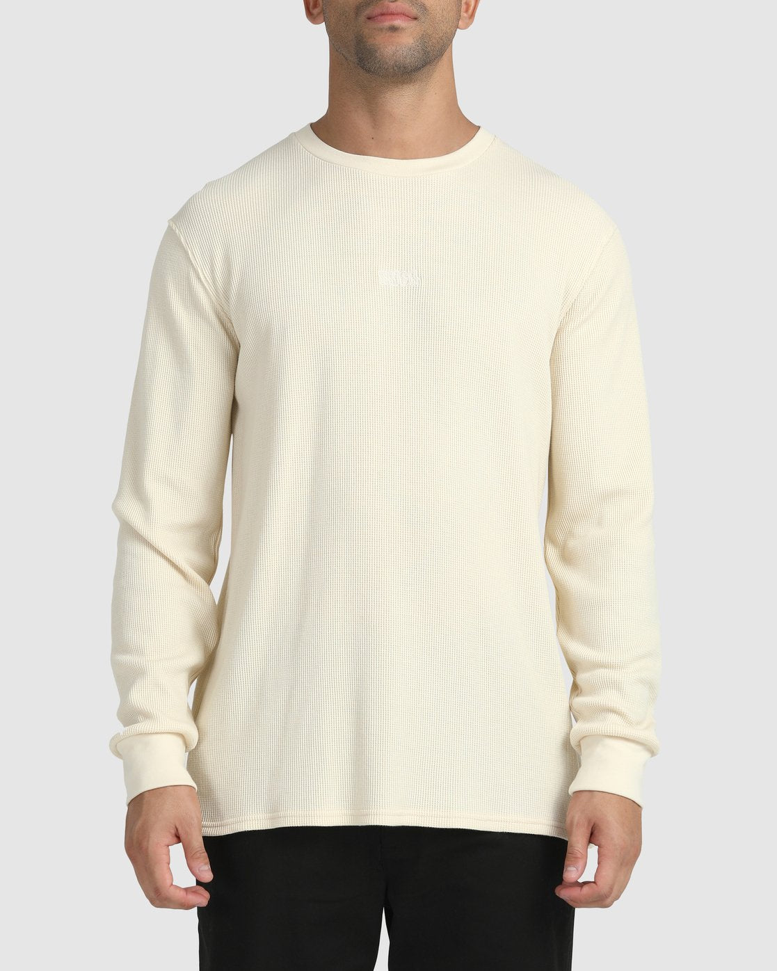 RVCA Rvca Warp Waffle Long Sleeve BLEACHED