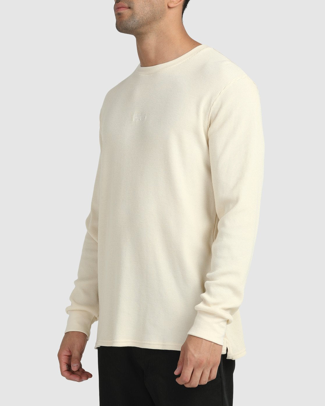 RVCA Rvca Warp Waffle Long Sleeve BLEACHED