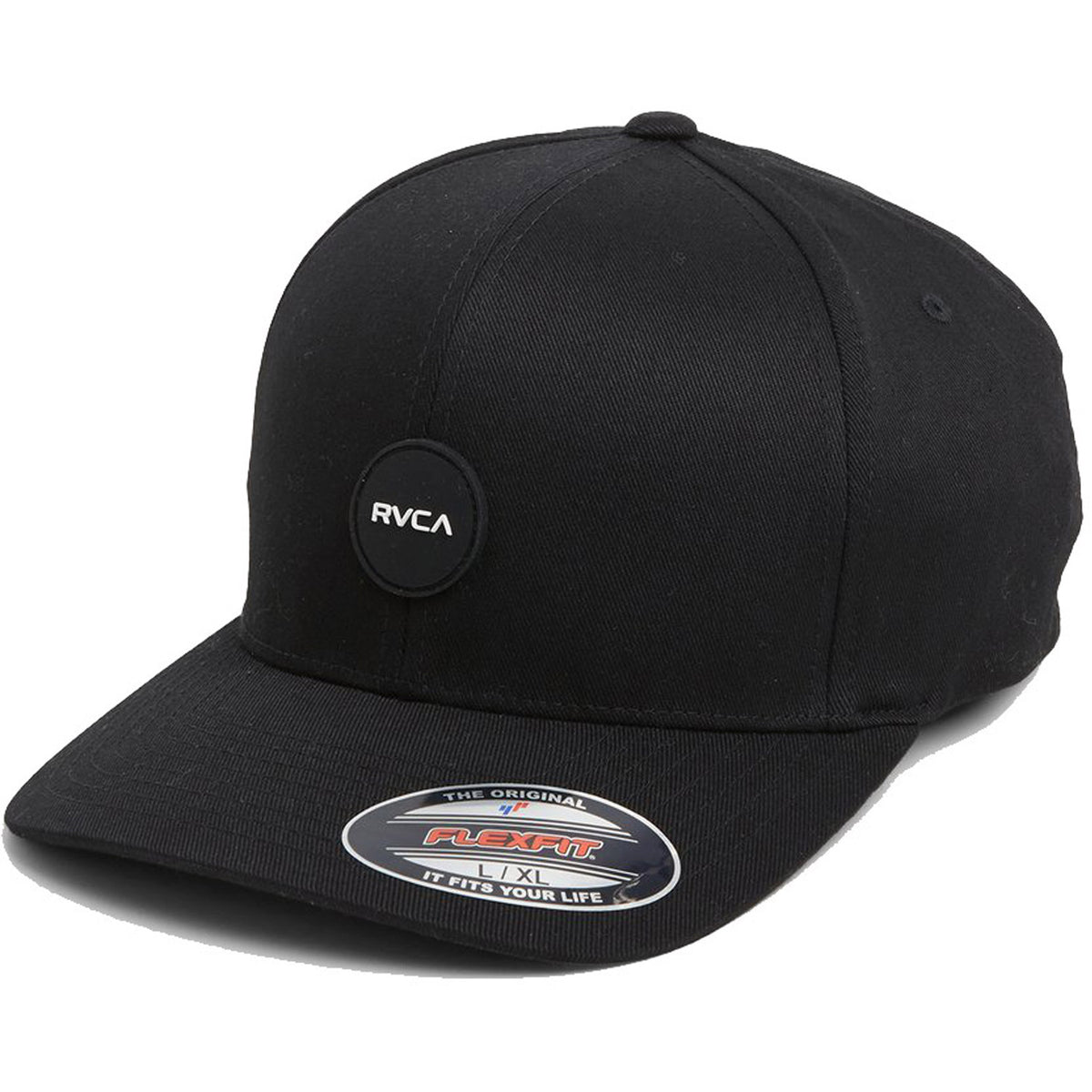 RVCA Shane Flexfit Cap Black