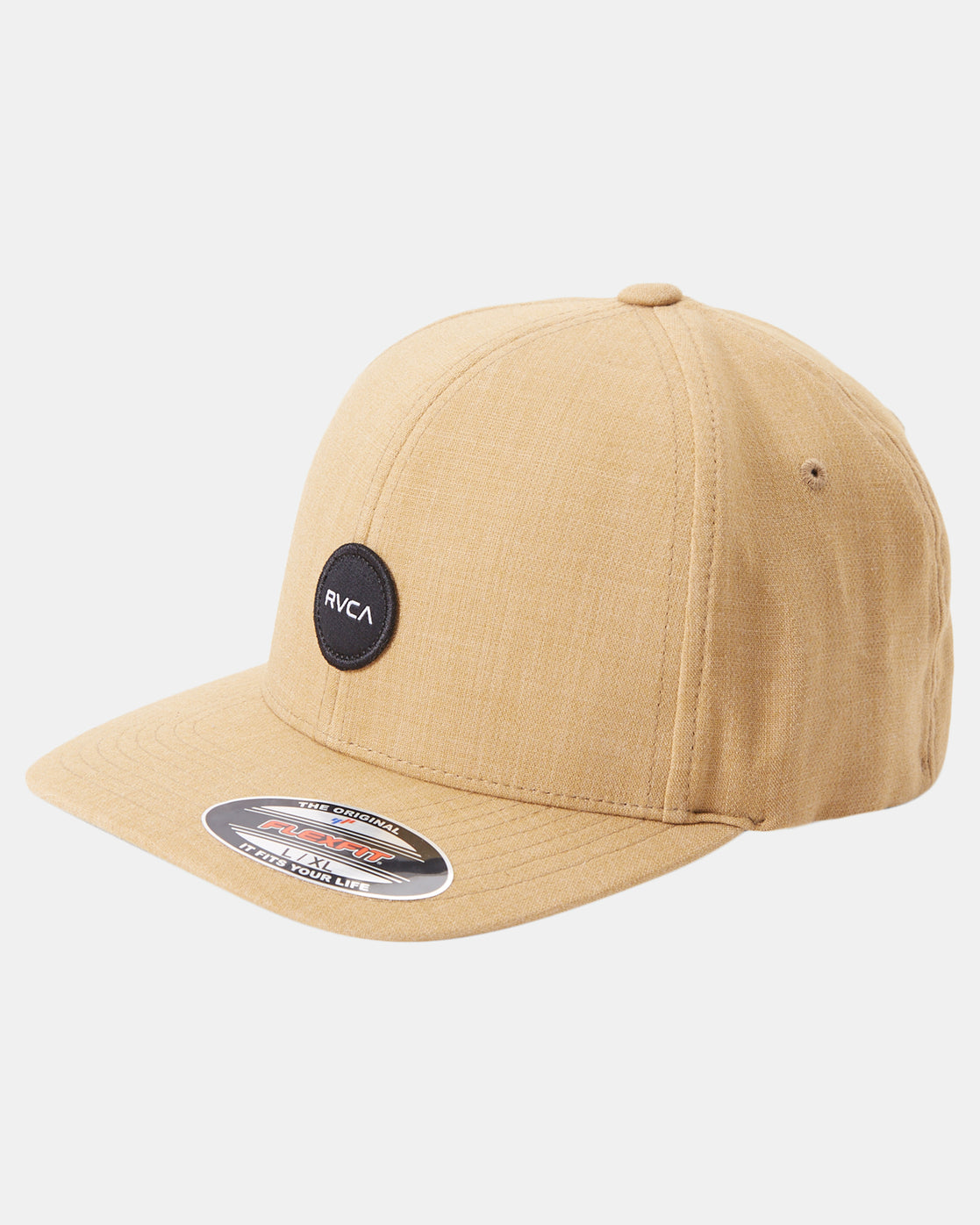 RVCA Shane Flexfit Hat CAMEL