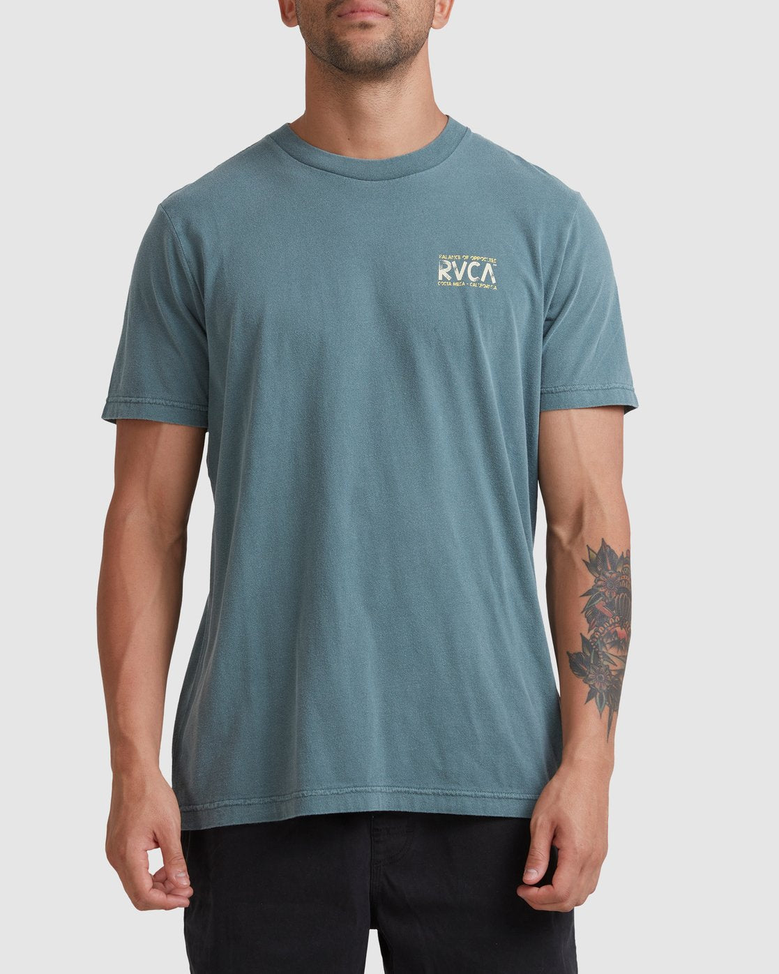 RVCA Tribeca Short Sleeve Tee Balsam green