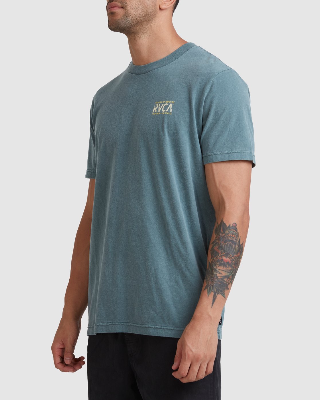 RVCA Tribeca Short Sleeve Tee Balsam green