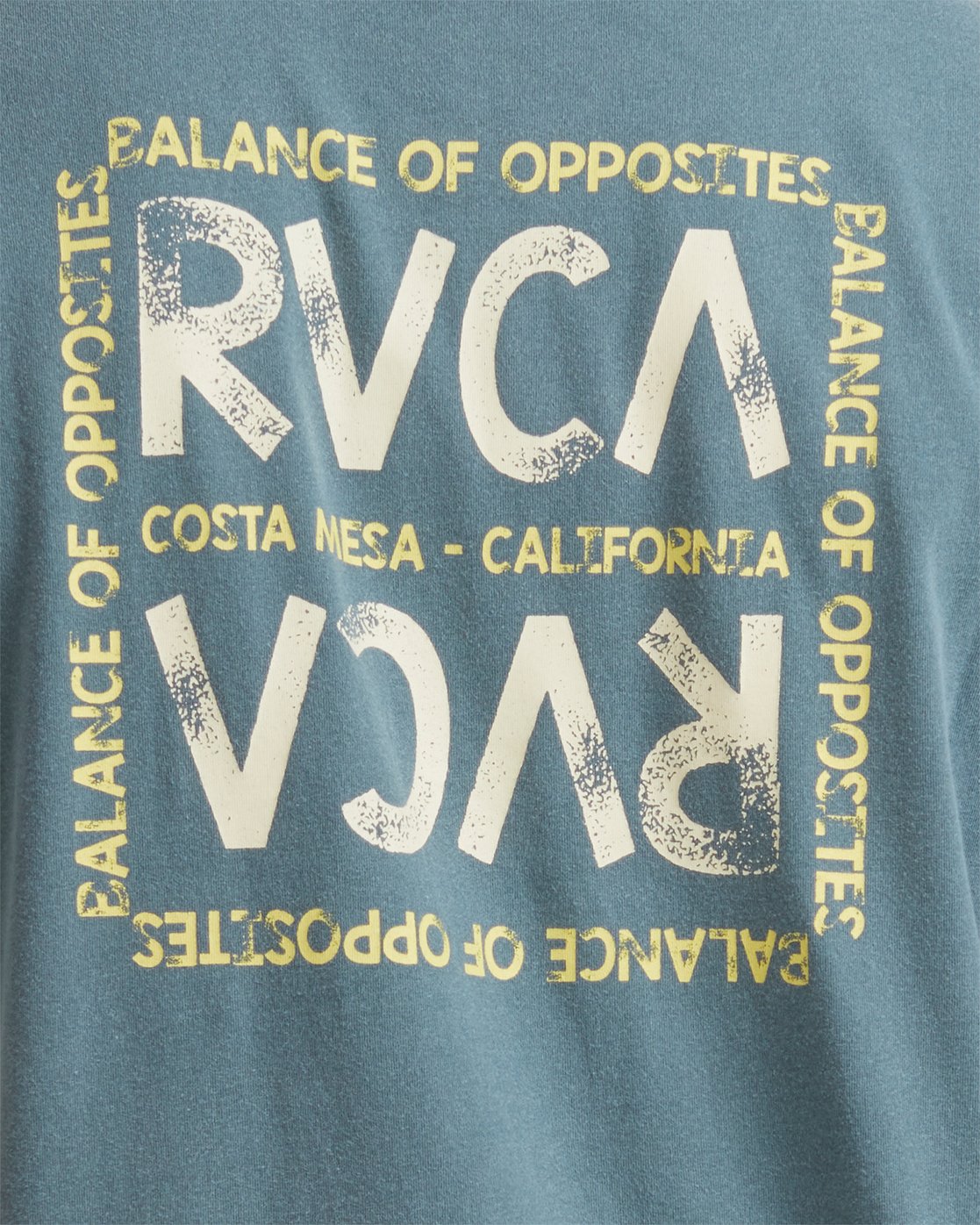 RVCA Tribeca Short Sleeve Tee Balsam green