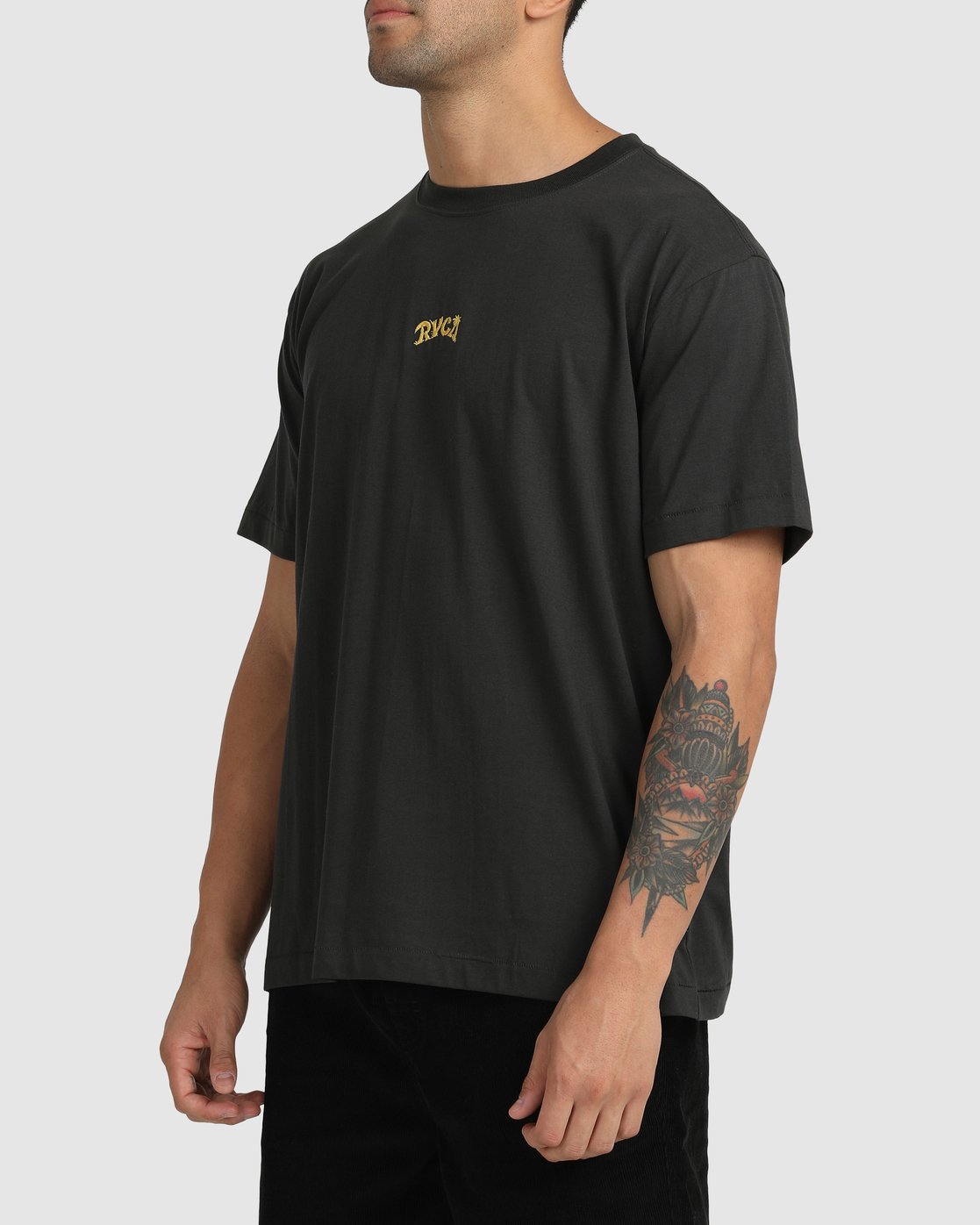 RVCA Tropicali  Short Sleeve Tee PIRATE BLACK