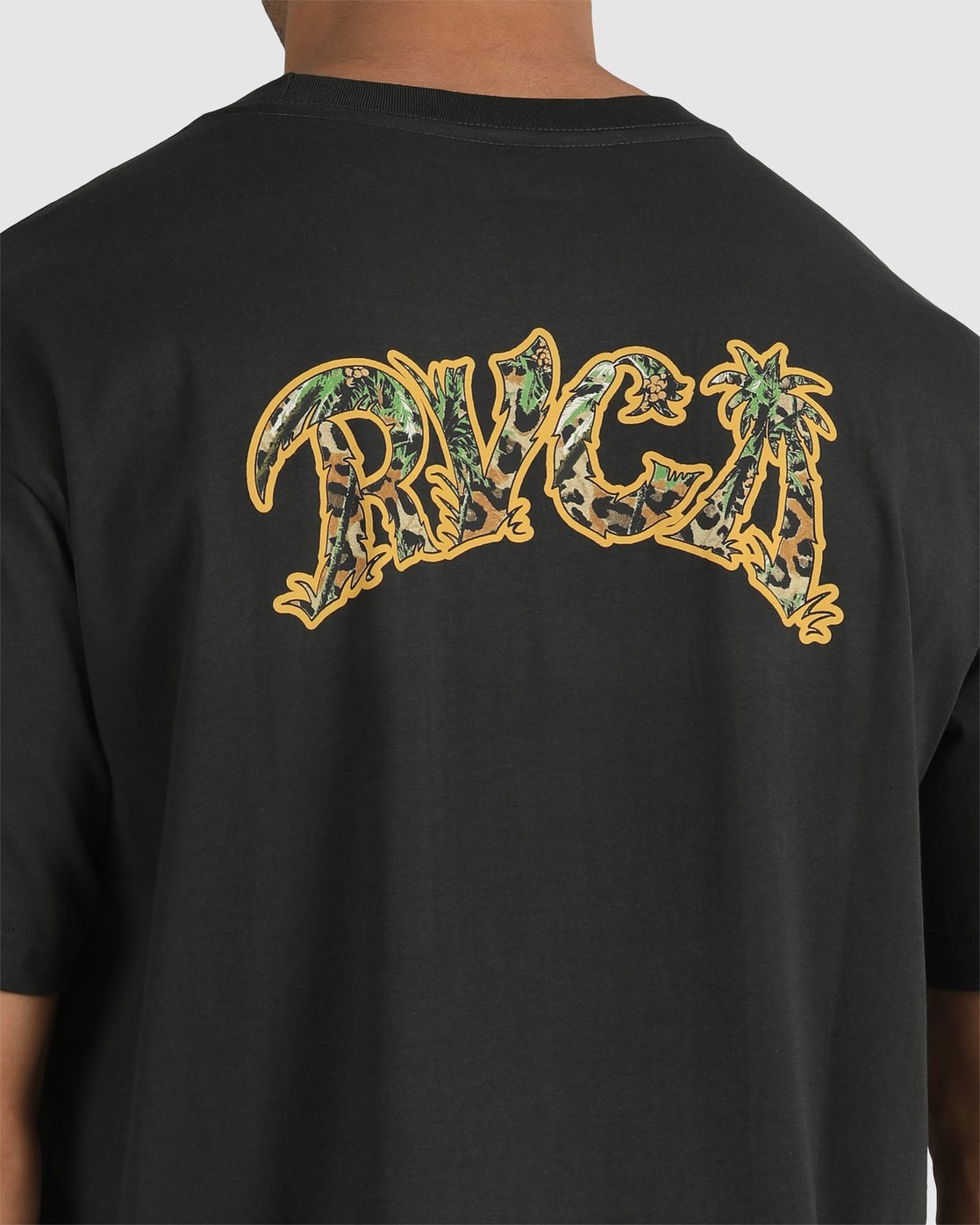 RVCA Tropicali  Short Sleeve Tee PIRATE BLACK