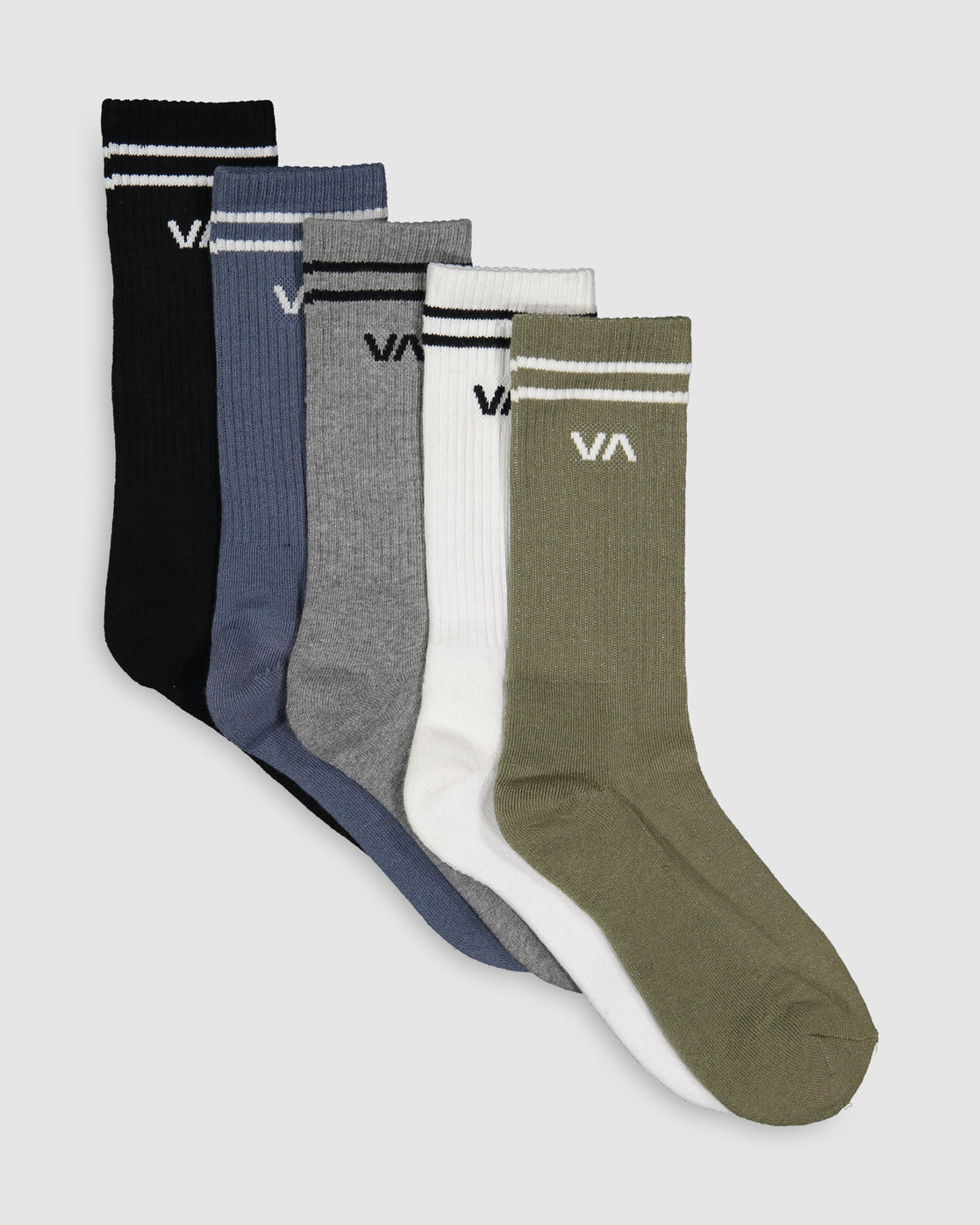 RVCA Union Sock 5 Pack MULTI