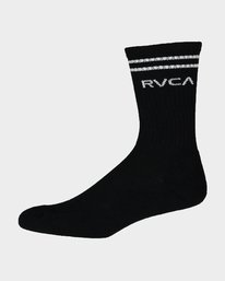 Rvca Union Sock III 5 Pack Black