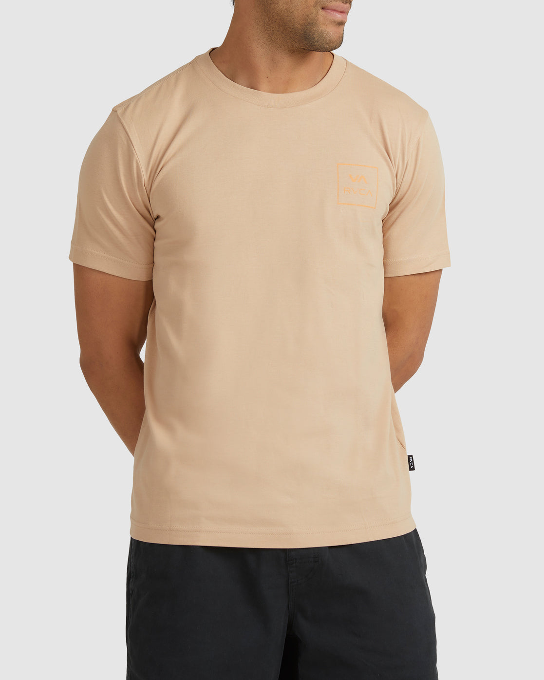 RVCA VA All The Way Organic Tee BURLAP