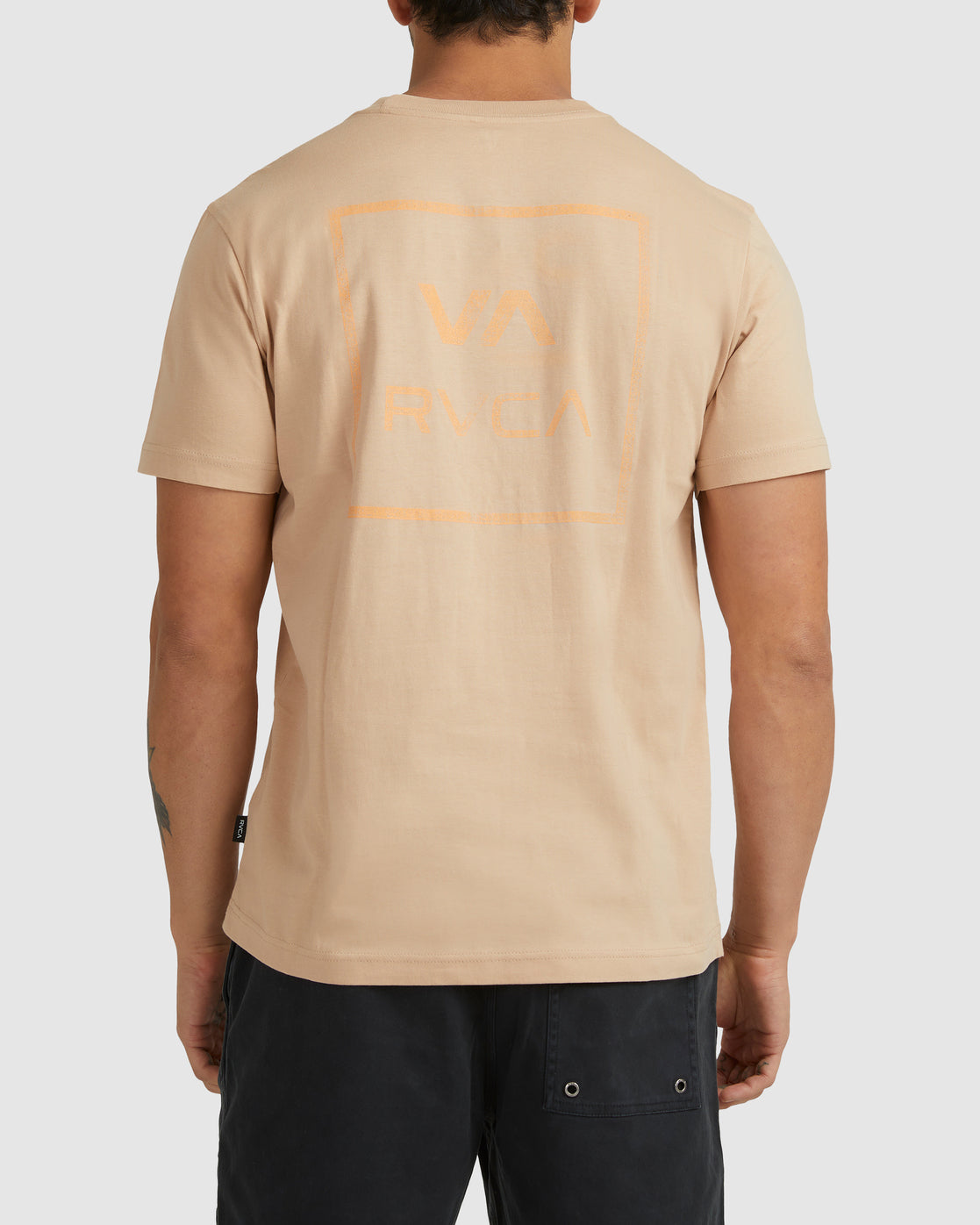 RVCA VA All The Way Organic Tee BURLAP